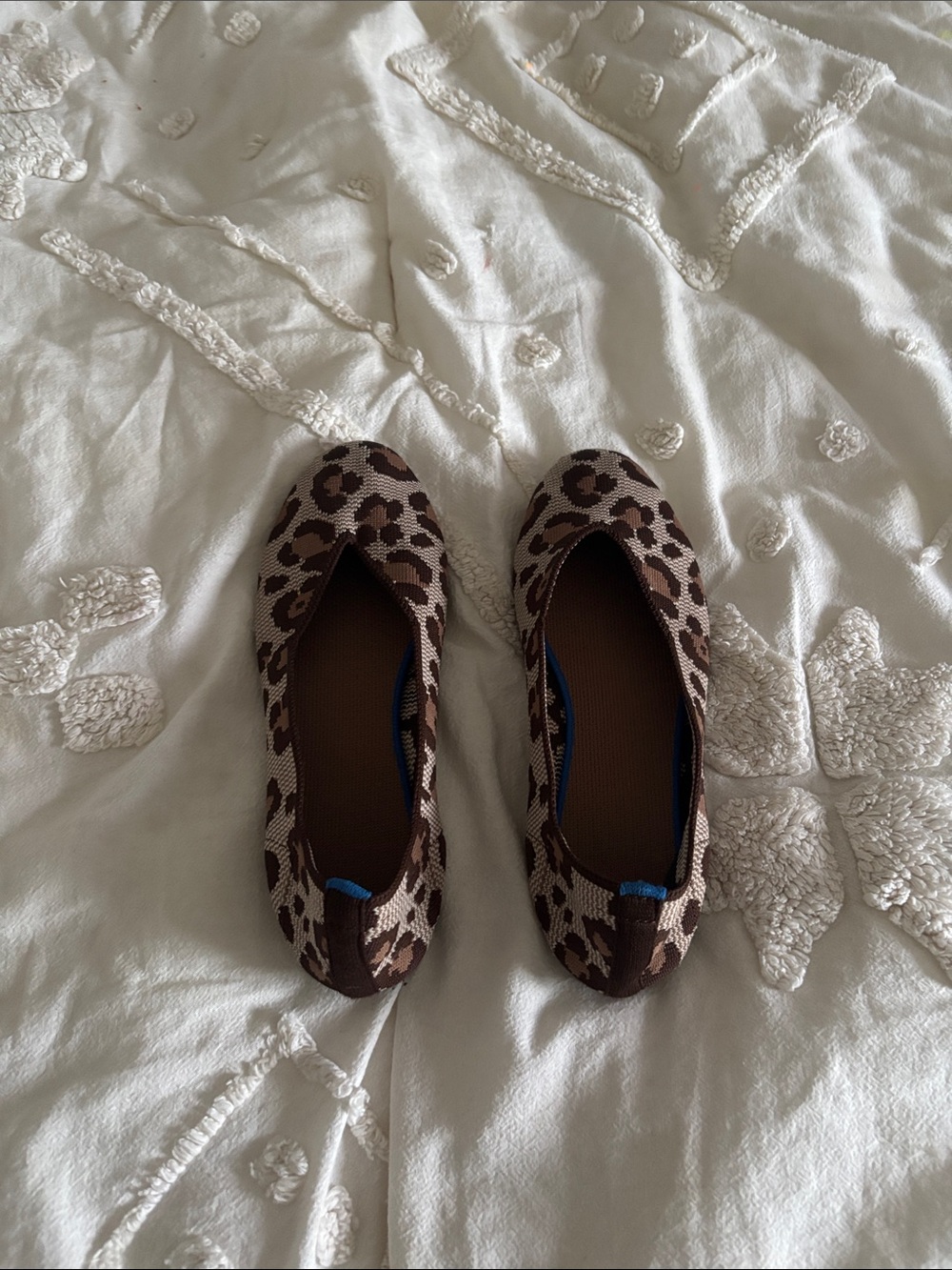 Blowfish Leopard Print Ballet Flats - Brown & Tan